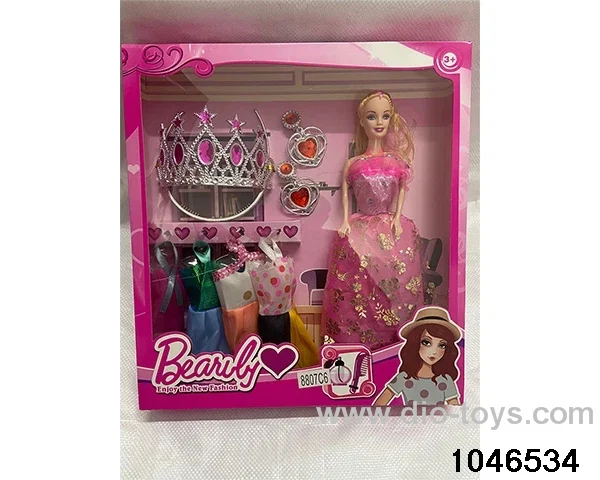 11 inch Barbie in window box
