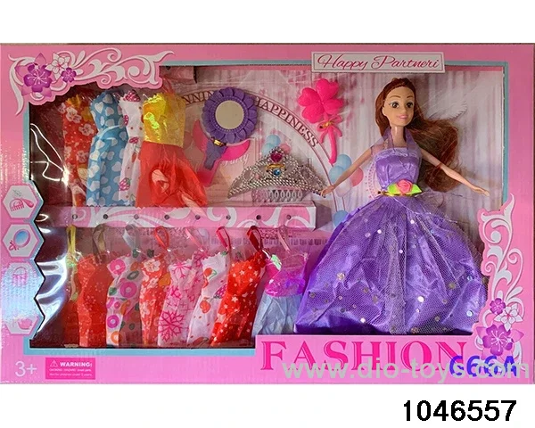11 inch Barbie in window box
