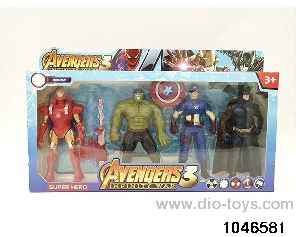 Union Mannequin Set in color box