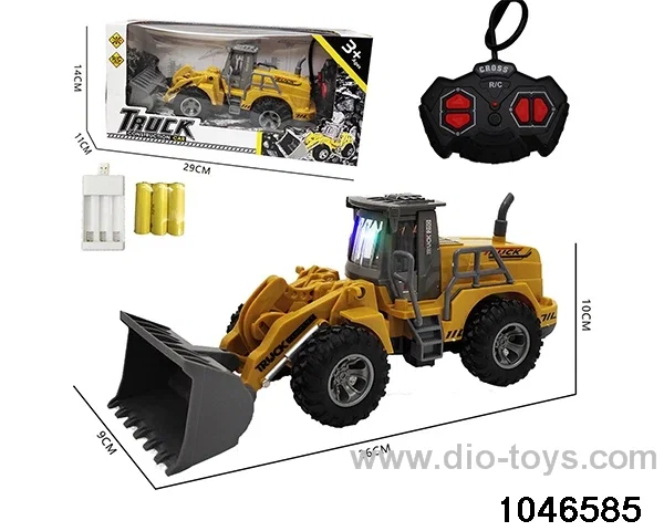 4ch RC engineering vehicles in window box