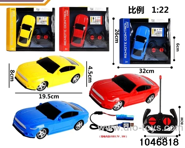 1:22 4 ch rc car
