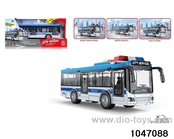 Inertia Bus with Sound Lights in display box