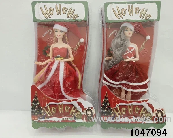 11 inch 11 joint Barbie in clam shell