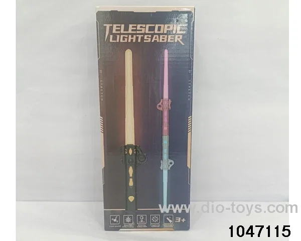 Laser Retractable Sword in color box