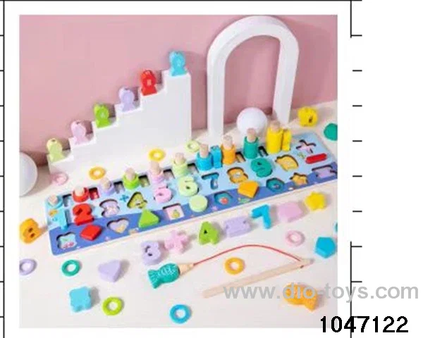 Animal 5-in-1 logarithmic boards in color box