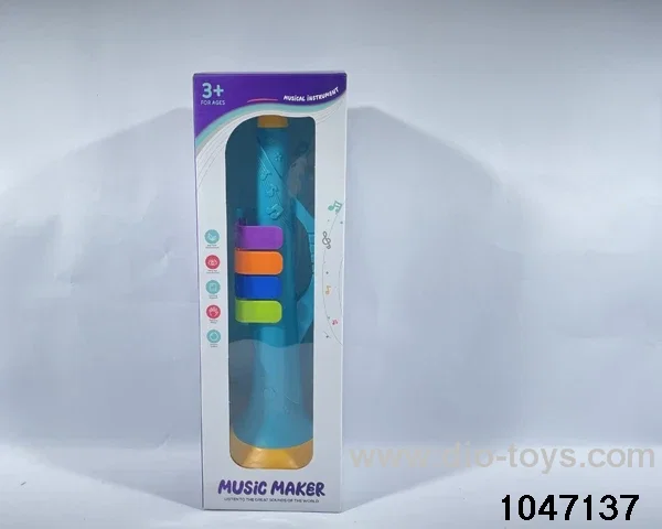 Musical Instrument Toys in window box