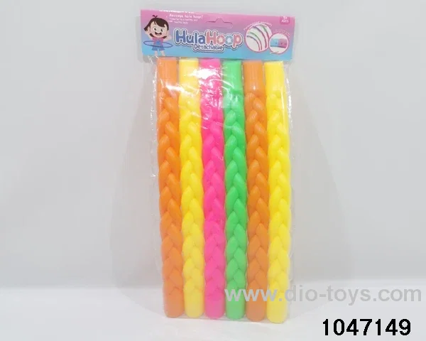 6 hula hoops in PP bag with header