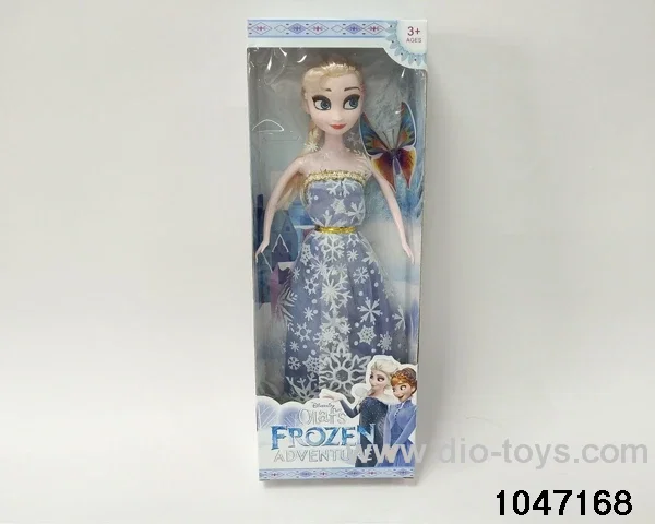 11.5 inch doll set in window box