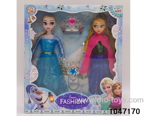 11.5 inch doll set in window box