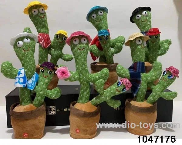 Mother and child cactus with dress in opp bag