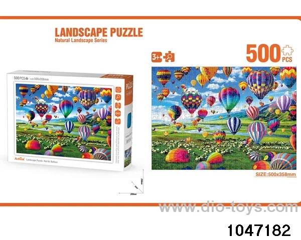 puzzle (500pcs) in color box