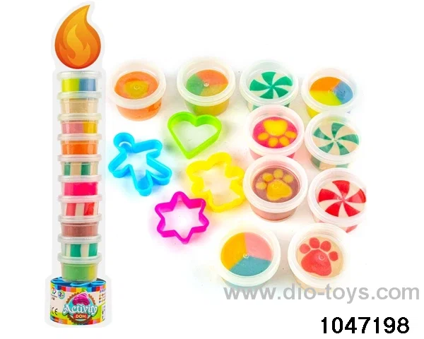 Colourful Candles 10pcs in clam shell