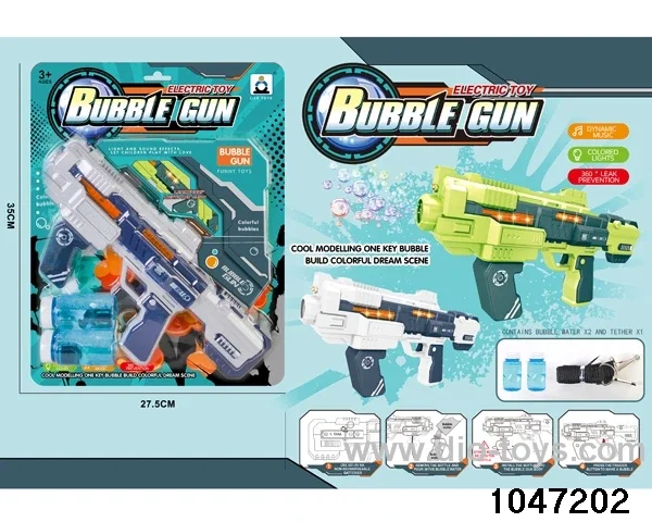 bubble gun in Blister card