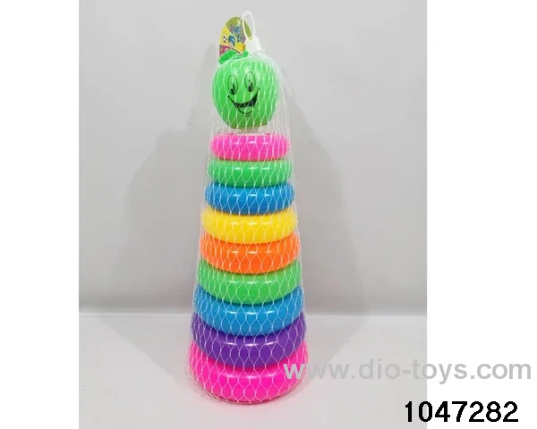 9-layer round apple smiley face in Net bag