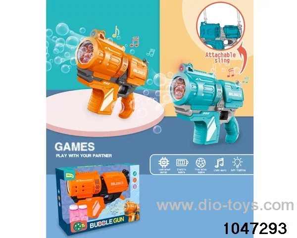 Electric Bubble Gun in display box