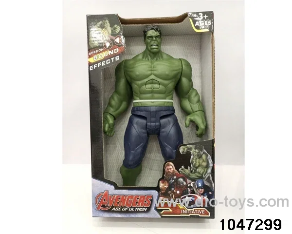 Hulk Lighted Voice Figurine in display box