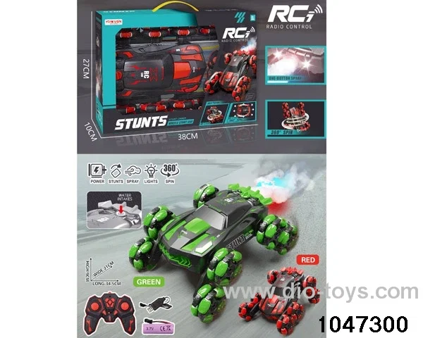 2.4G stunt car in window box