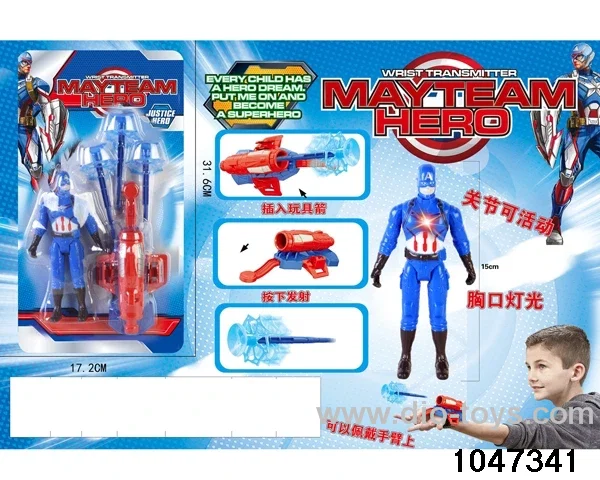Captain America Catapult with Figurine in Blister with insert