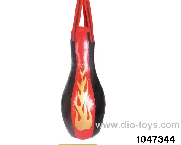 Bowling ball shaped sandbag in Net bag