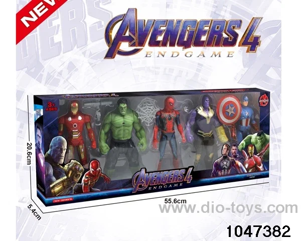 Avengers Figures Set in window box
