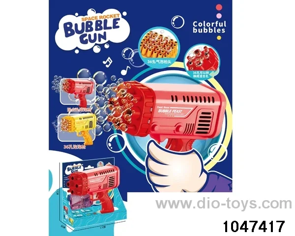 bubble gun in Tied On Card