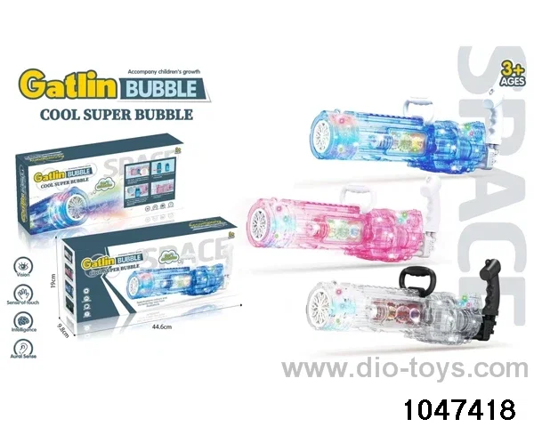 Electric Bubble Gun in color box