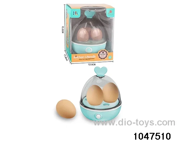 Electric Egg Steamer (Blue) in window box