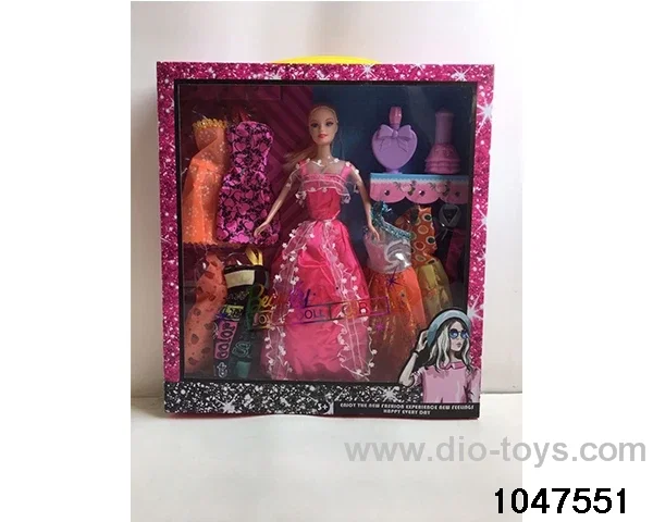 11 inch Barbie doll in window box