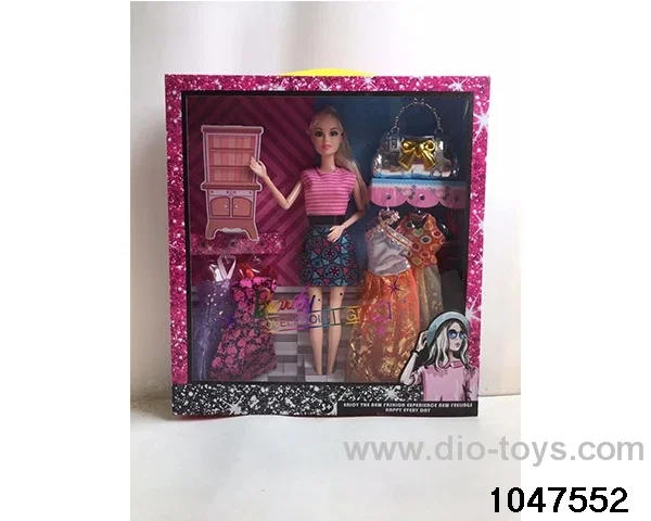 11 inch Barbie doll in window box