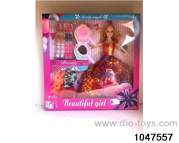 11 inch Barbie doll in window box