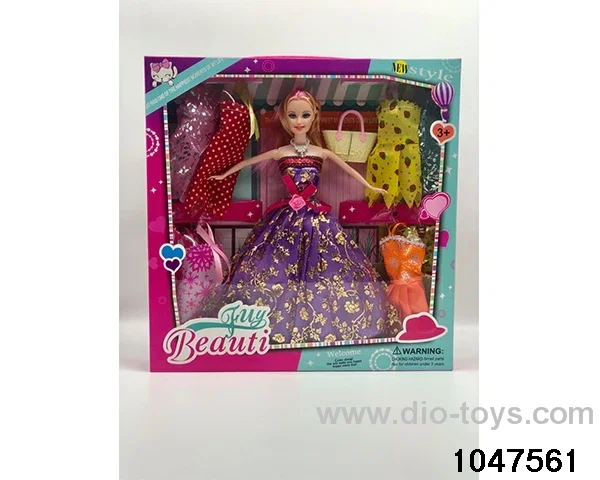 11 inch Barbie doll in window box