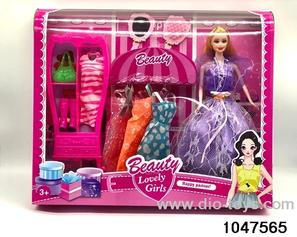 11 inch Barbie doll in window box