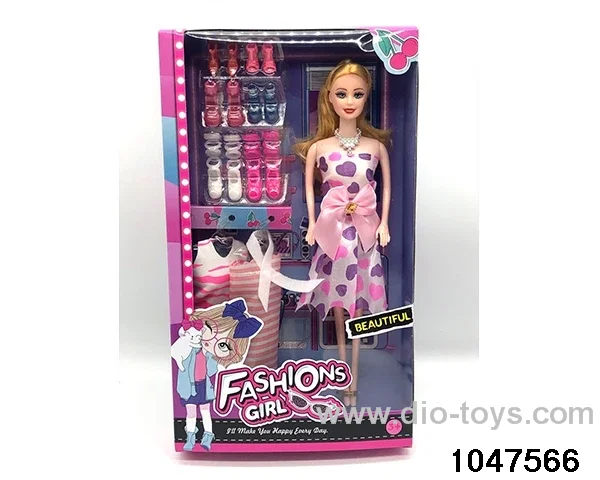 11 inch Barbie doll in window box