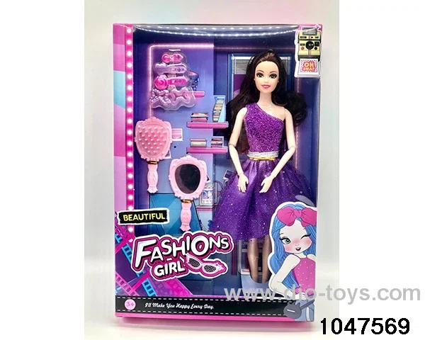 11 inch Barbie doll in window box