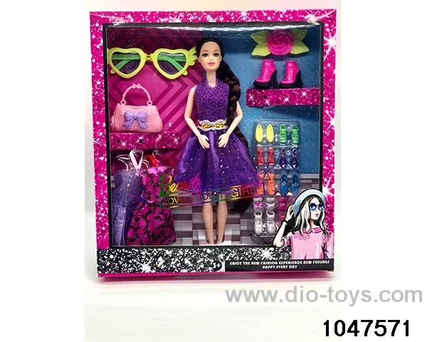 11 inch Barbie doll in window box