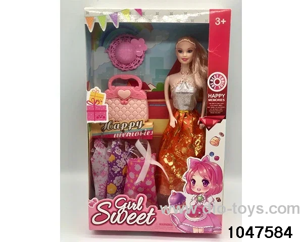 11 inch Barbie doll in window box
