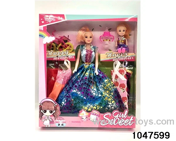 11 inch Barbie doll in window box