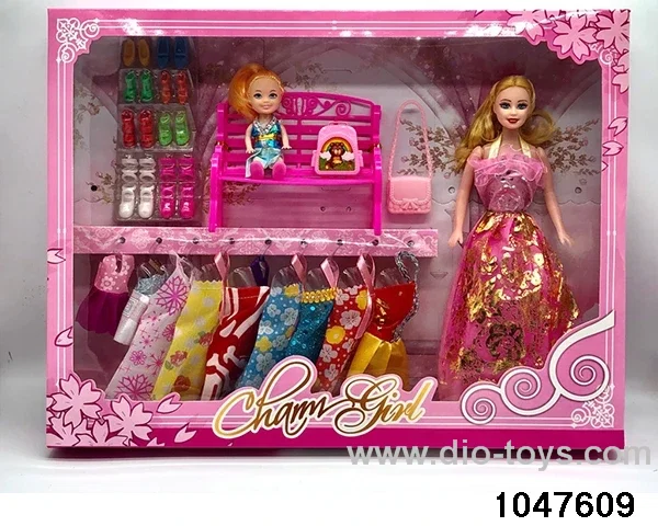 11 inch Barbie doll in window box