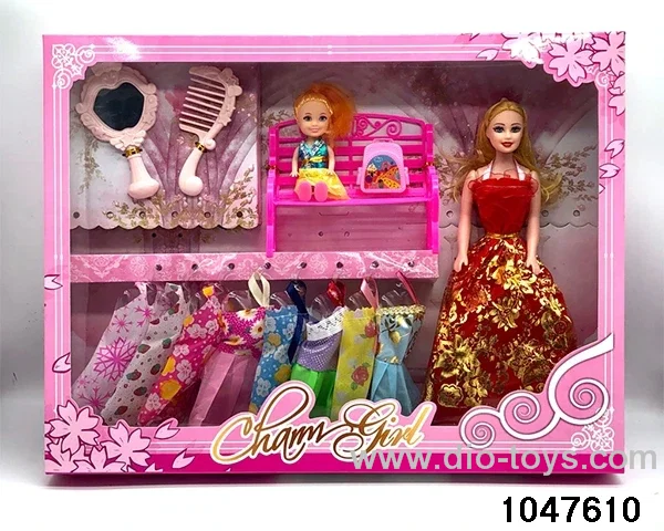 11 inch Barbie doll in window box