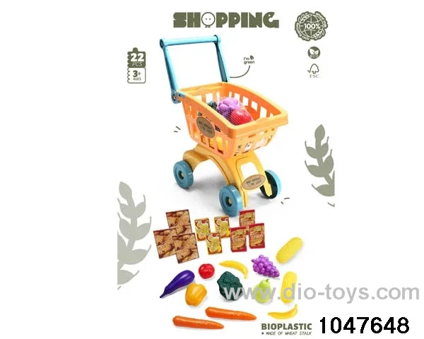 22pcs shopping cart