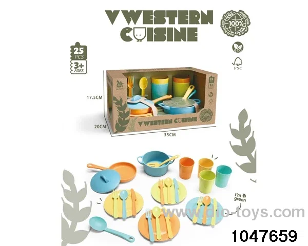 25pcs kitchen set