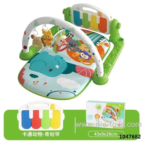 Baby pedal piano mat in color box