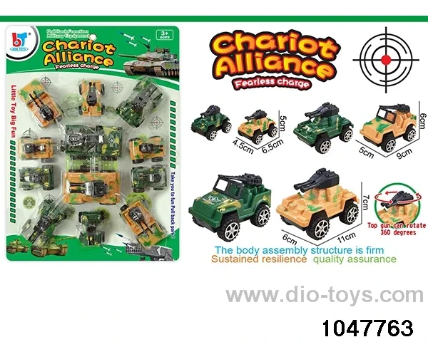 pull back car in Blister card