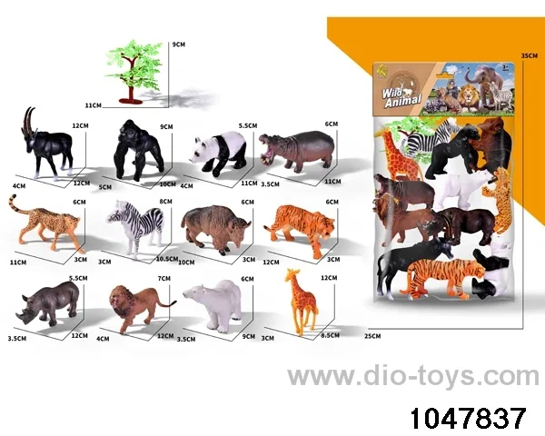 12pcs animal set