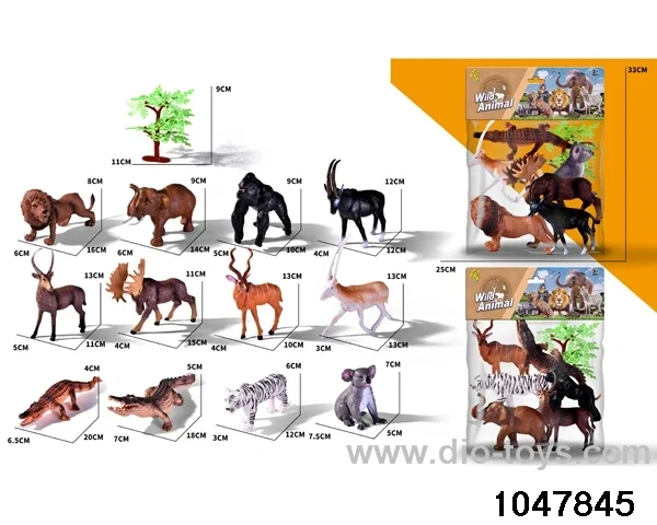 6pcs animal set