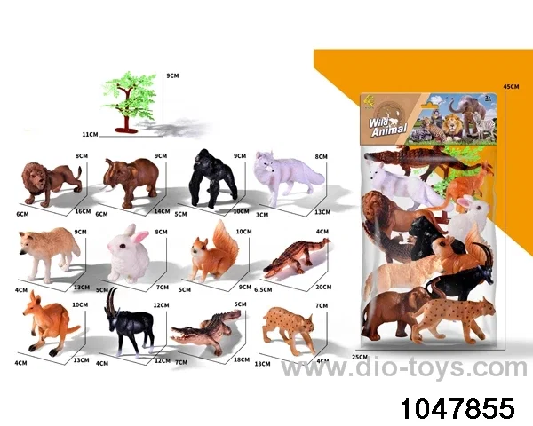 12pcs animal set
