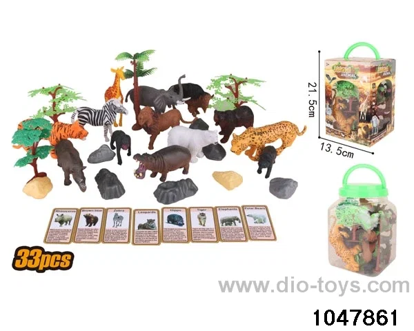 33pcs animal set