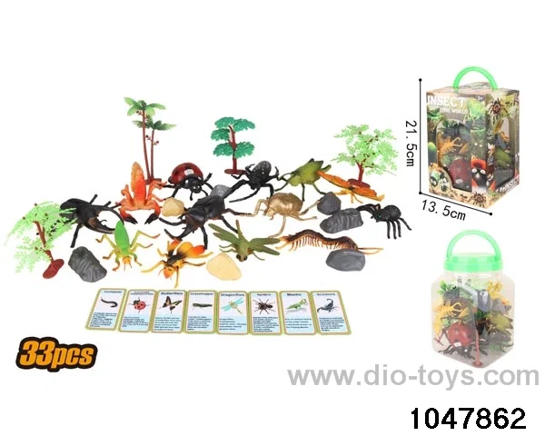 33pcs insects
