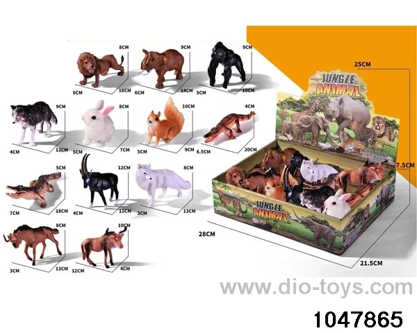 12pcs animal set