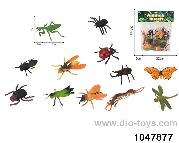 12pcs insects